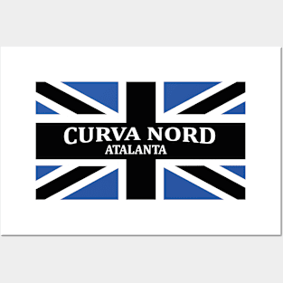 curva nord bergamo Posters and Art